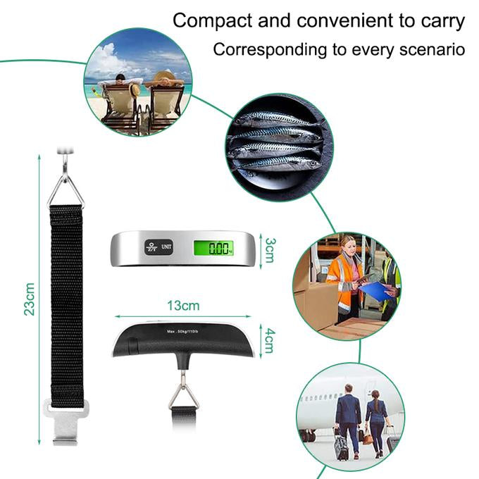 Pèse-bagages numérique compact GAB