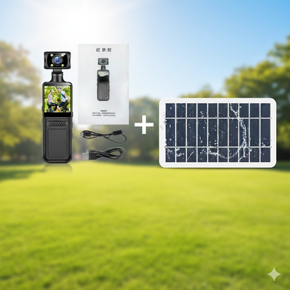 Pack sécurité Caméra 4G + Panneau Solaire Gabon