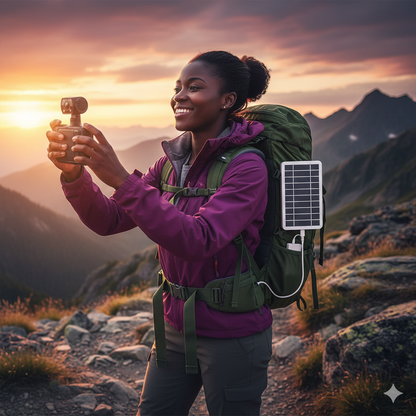 Pack sécurité Caméra 4G + Panneau Solaire Gabon