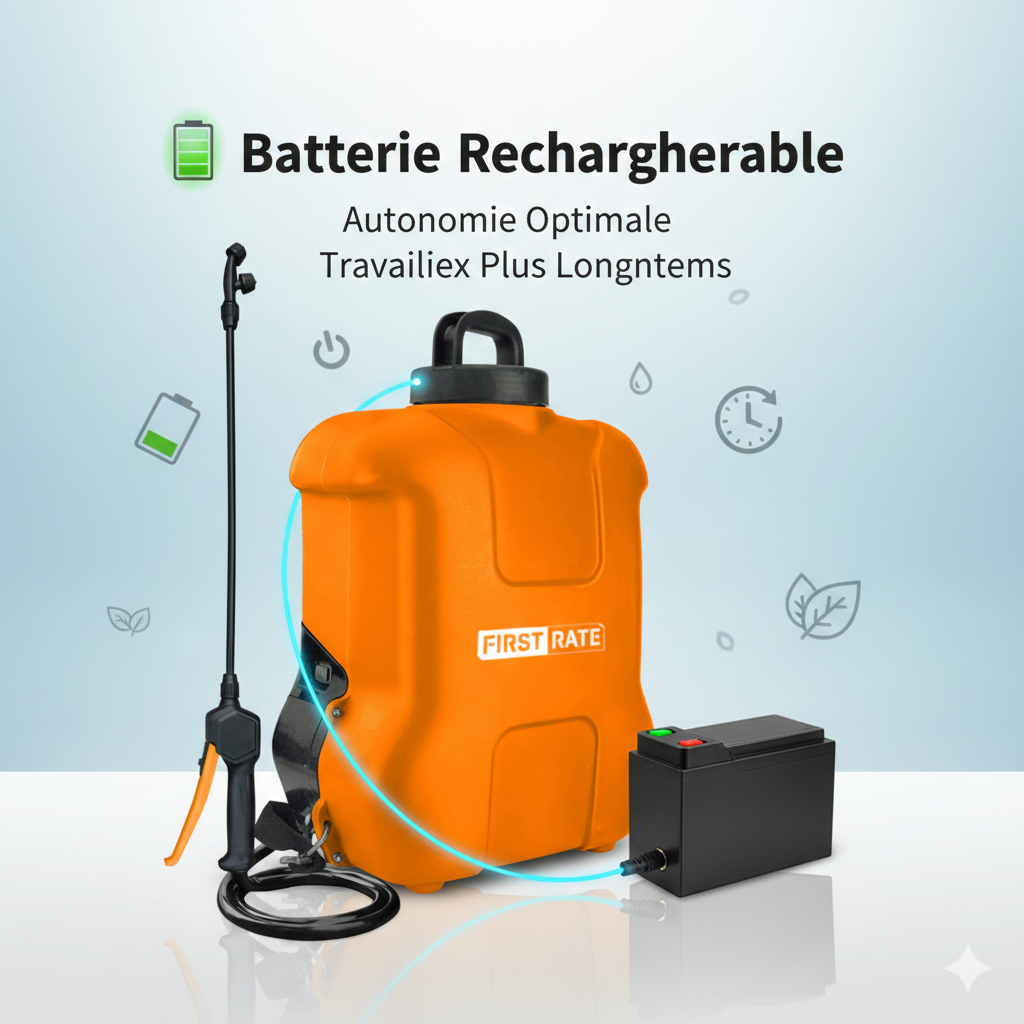 Pulvérisateur à dos électrique agricole haute pression
