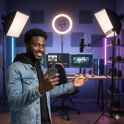 Pack sécurité Caméra 4G + Panneau Solaire Gabon