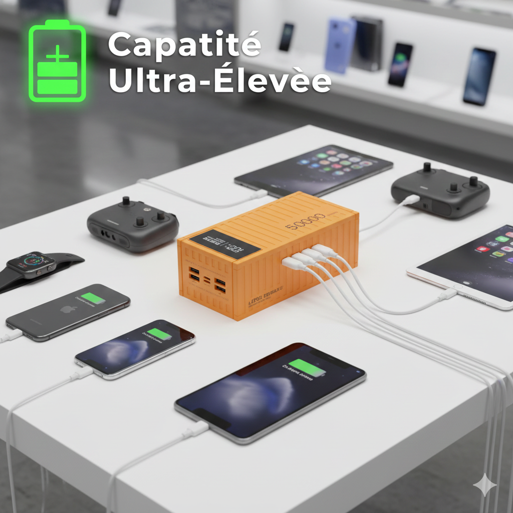Power Bank 50 000mAh
