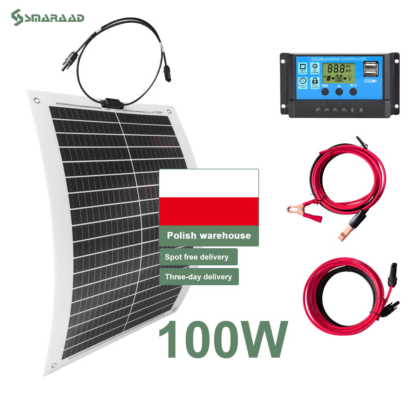 Panneau solaire flexible 100 W