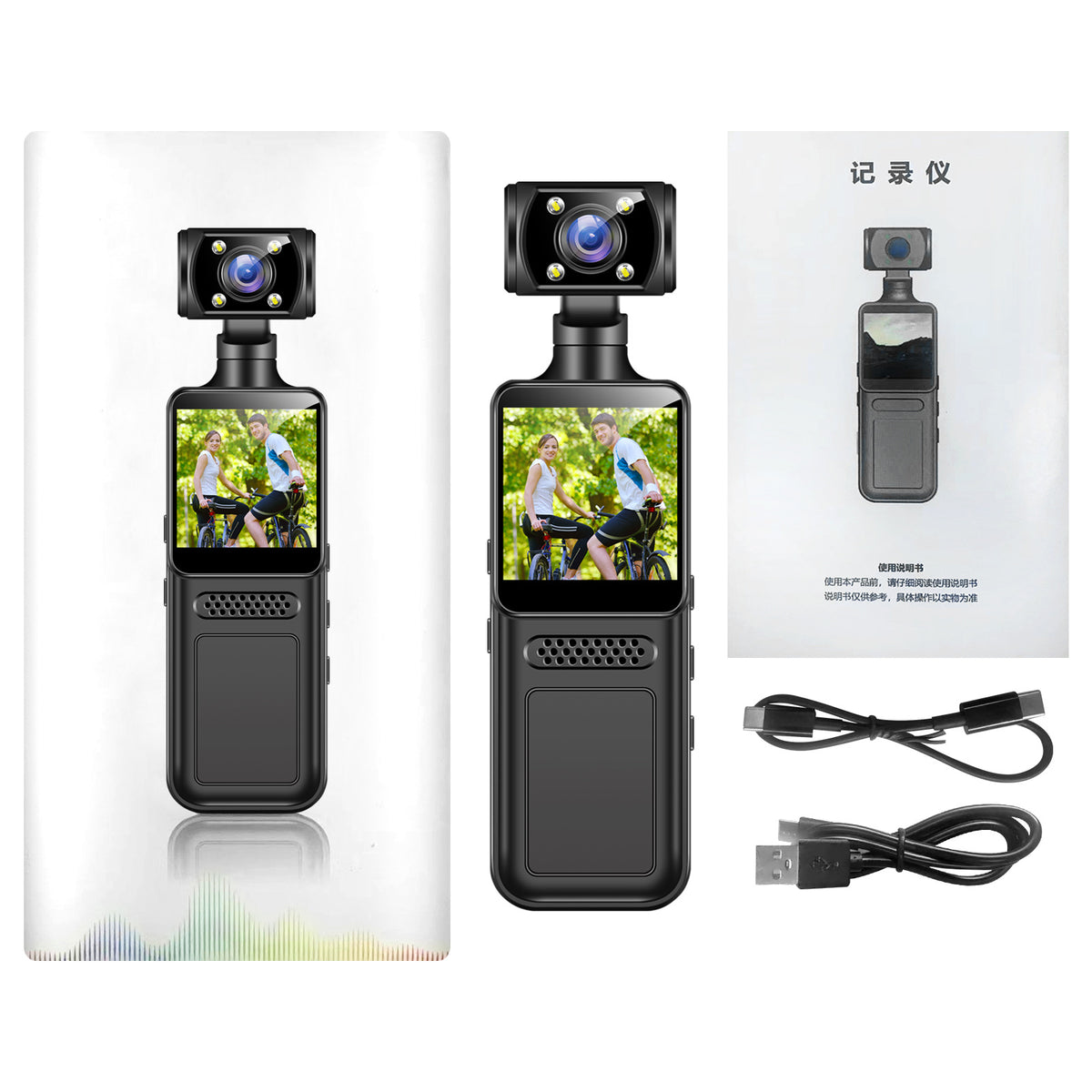 Caméra Corporelle 4K WiFi & 4G CIV