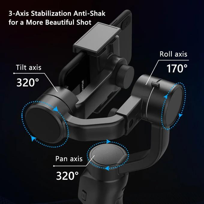 Stabilisateur de cardan téléphone 360