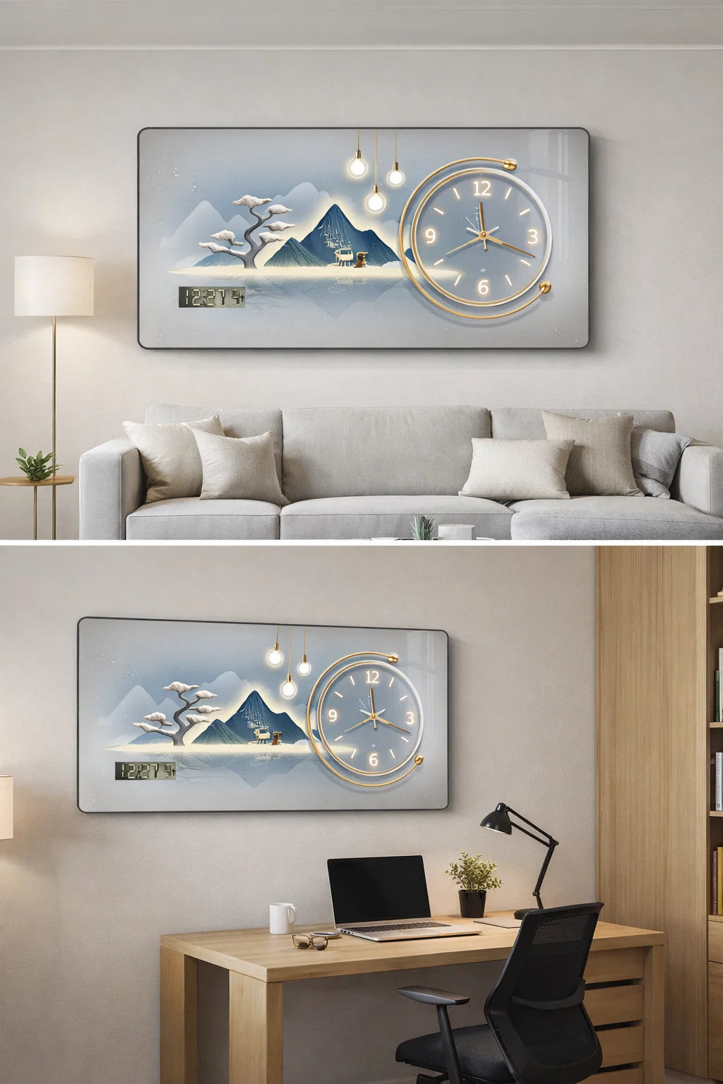 Horloge Lumière des Montagnes