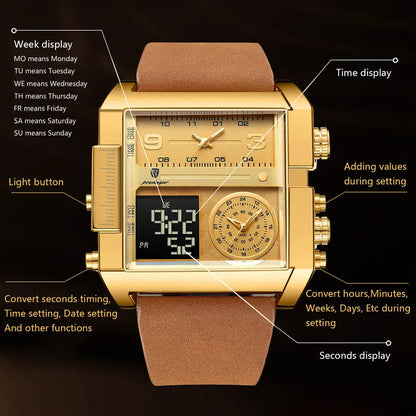 BLACK FRIDAY - Montre Suisse Royale de Prestige pour homme CI