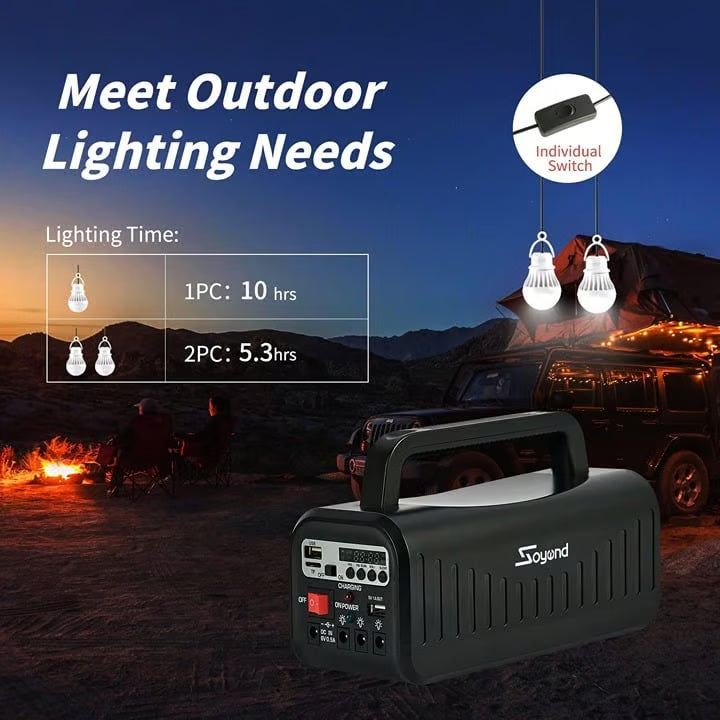 Générateur Solaire Portable Multifonction
