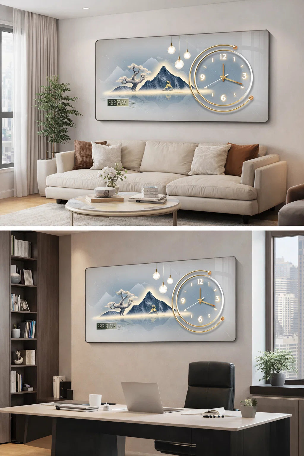 Horloge Lumière des Montagnes