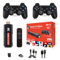 Console de jeux vidéo rétro avec manette sans fil, stockage 64G, 30000 jeux intégrés