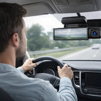 Pack route intelligent Dash cam+ power bank